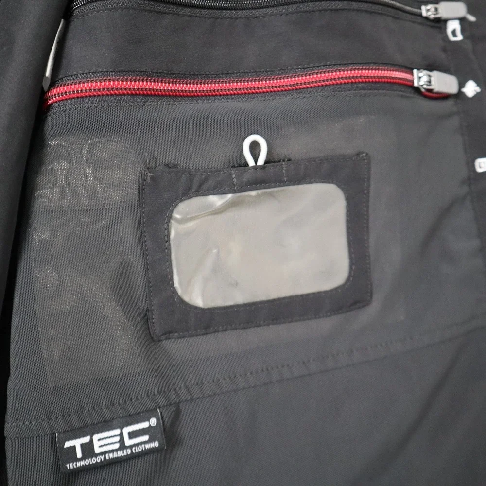 SCOTTeVEST RFID Vest Mens Large Black Travel Utility Multi Pocket TEC Tech Zip - Picture 5 of 14